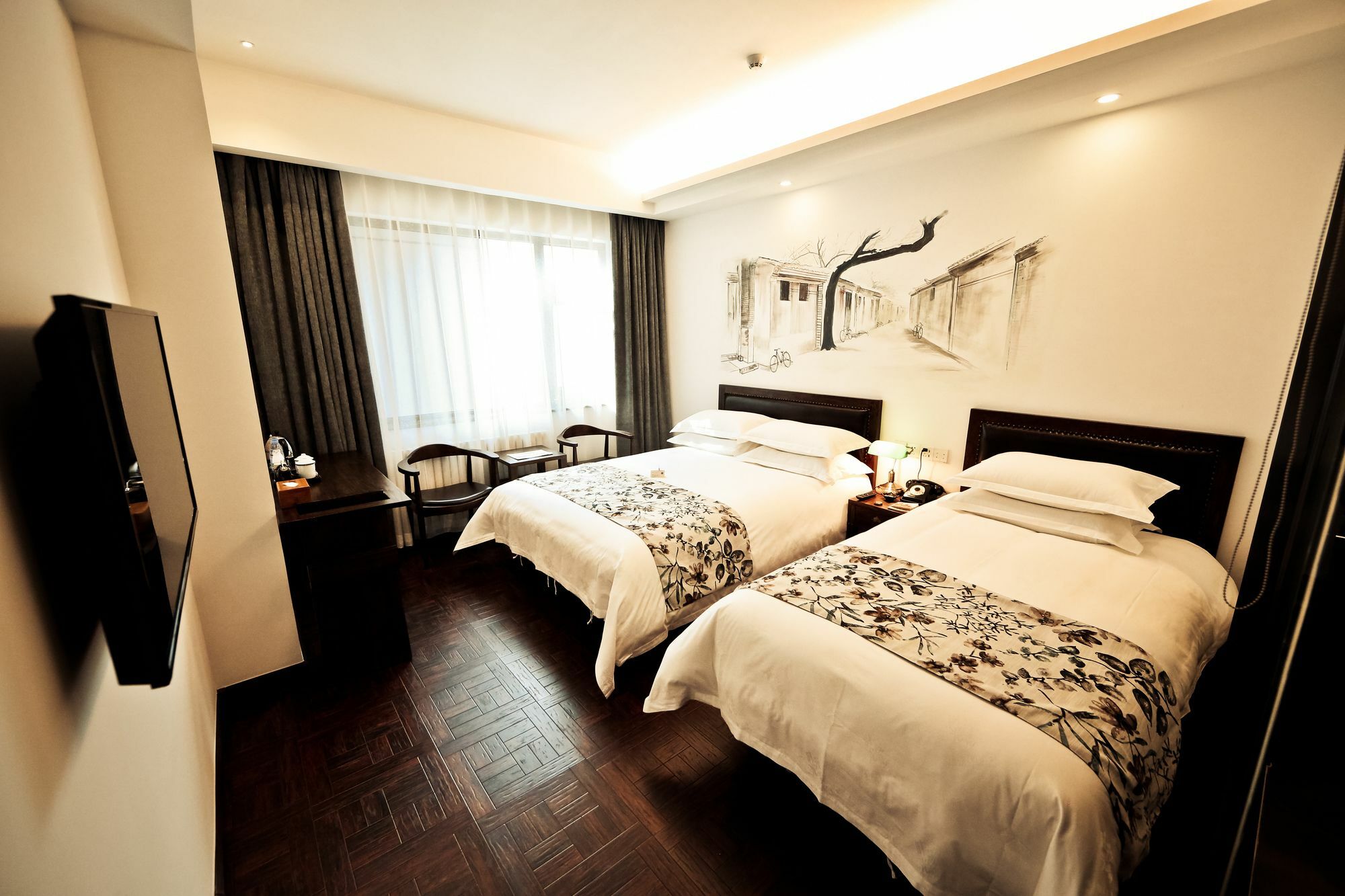 Nost Algia Hotel Near Beijing Panjiayuan Antique Market- Beijing Happy Valley, Cbd, China Zun And Sanlitun, Tian'Anmen Square, Free Ice Cream, Mineral Water, Coffee, Snacks And Laundry Service, Free Gymnastic, English Communication Well Exteriér fotografie