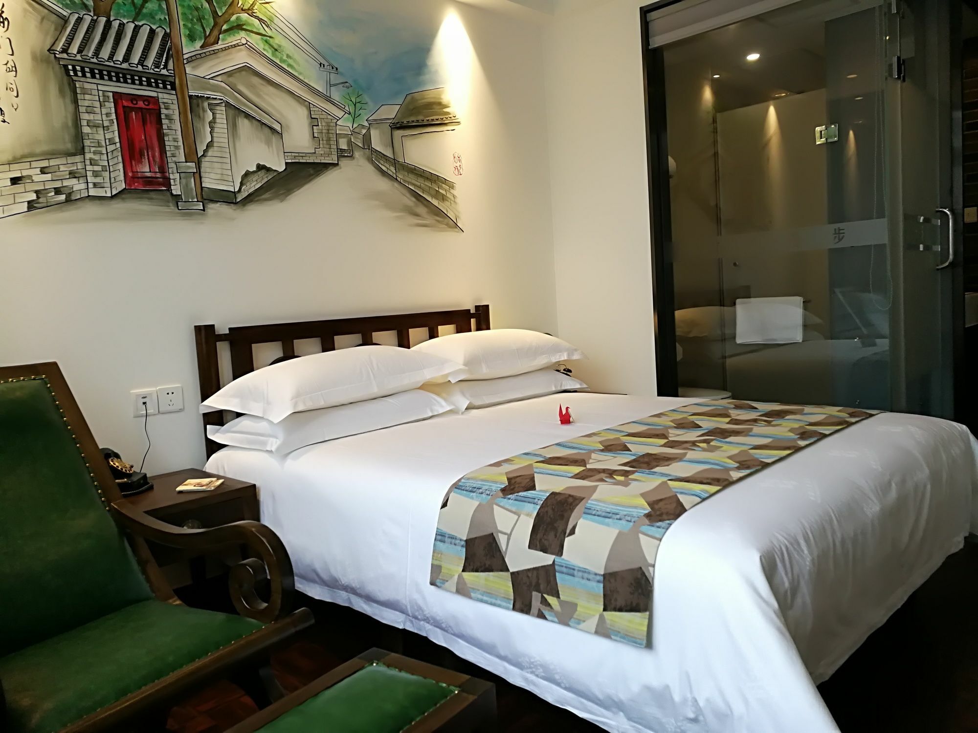 Nost Algia Hotel Near Beijing Panjiayuan Antique Market- Beijing Happy Valley, Cbd, China Zun And Sanlitun, Tian'Anmen Square, Free Ice Cream, Mineral Water, Coffee, Snacks And Laundry Service, Free Gymnastic, English Communication Well Exteriér fotografie