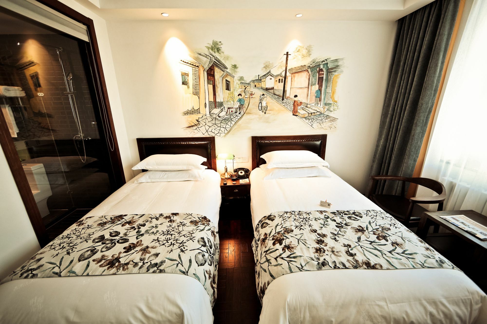 Nost Algia Hotel Near Beijing Panjiayuan Antique Market- Beijing Happy Valley, Cbd, China Zun And Sanlitun, Tian'Anmen Square, Free Ice Cream, Mineral Water, Coffee, Snacks And Laundry Service, Free Gymnastic, English Communication Well Exteriér fotografie