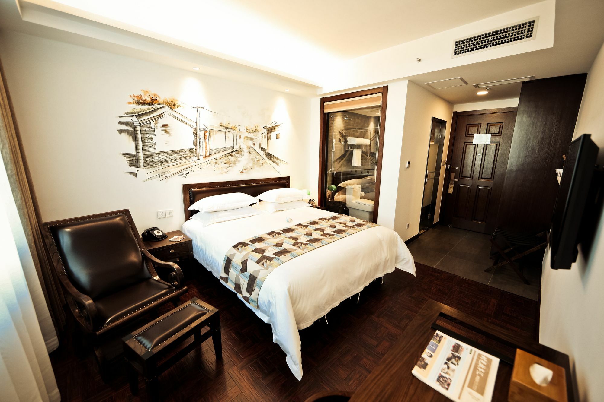 Nost Algia Hotel Near Beijing Panjiayuan Antique Market- Beijing Happy Valley, Cbd, China Zun And Sanlitun, Tian'Anmen Square, Free Ice Cream, Mineral Water, Coffee, Snacks And Laundry Service, Free Gymnastic, English Communication Well Exteriér fotografie